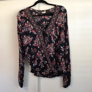 Hollister floral top